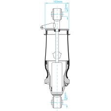 Air Spring & Shocker Assembly - MAN TGA (Front)